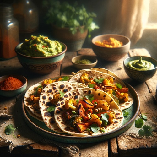 Pikante Groente Tortilla’s – Menuut